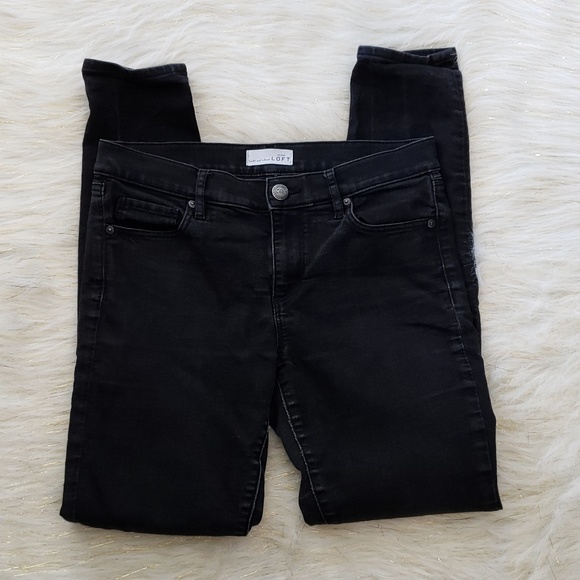 LOFT Denim - Ann Taylor LOFT | Modern Skinny Black Wash Jeans